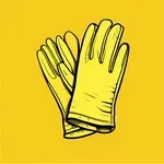 yellow gloves image